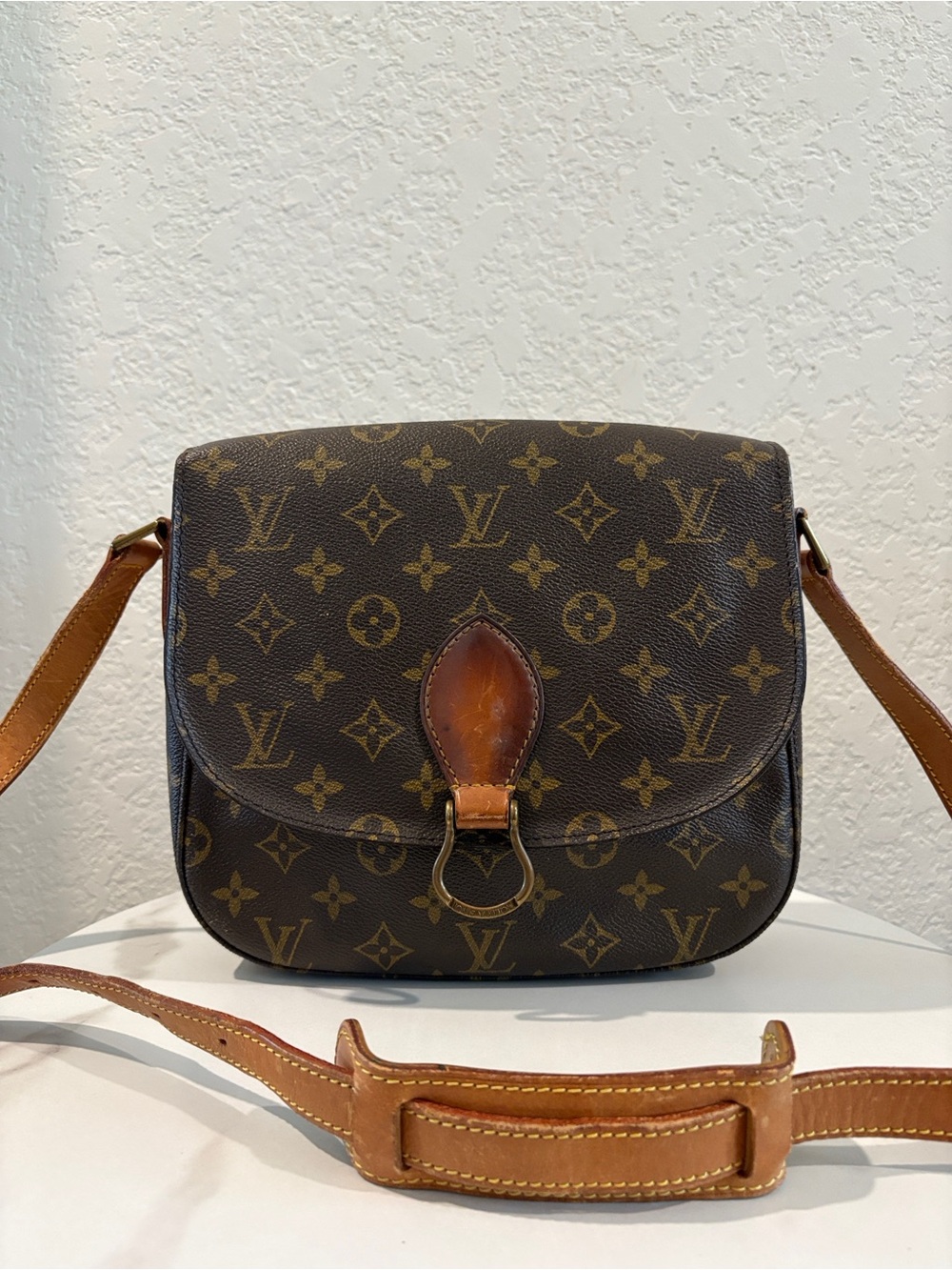Louis Vuitton Saint Cloud GM Brown Monogram Crossbody Bag